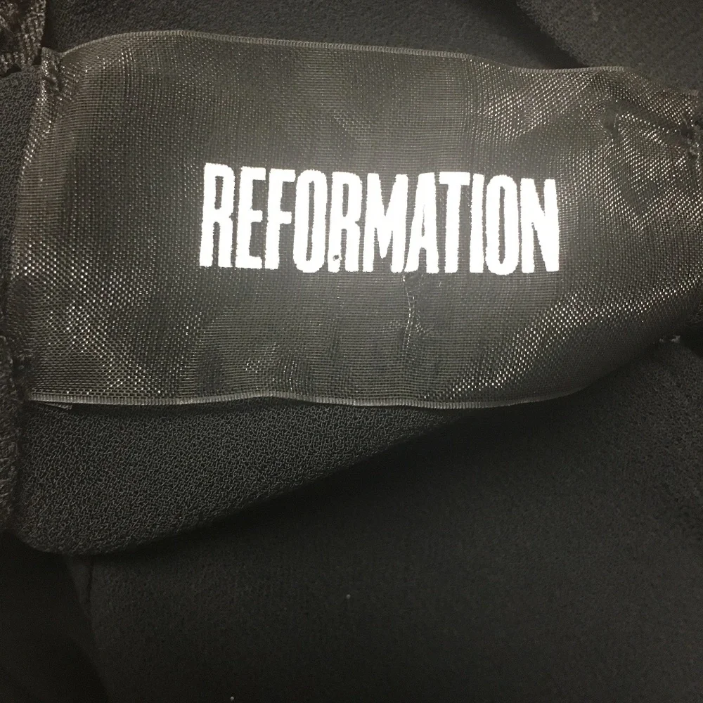 REFORMATION Delancey Dress Keyhole Front EUC - Picture 7 of 13